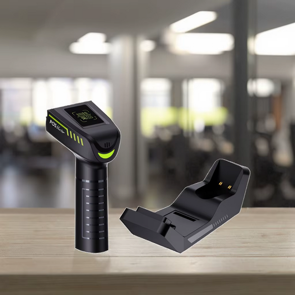 Беспроводной USB сканер штрихкодов 2D/1D. Считыватель штрихкодов с базой для подзарядки MC-3303L-G+base фото