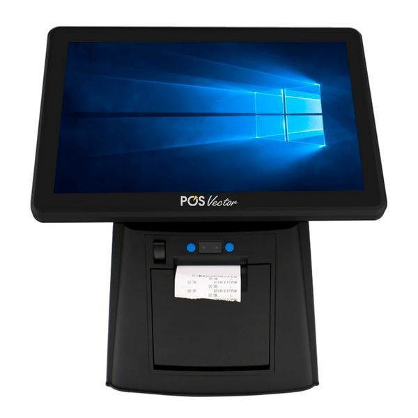 Сенсорний POS-термінал POS Vector Selena 11,6&rdquo; 3-в-1 з двома екранами і вбудованим принтерів чеків. ПОС термінал на Windows 8/128 ГБ PS-099W-2-scrn фото
